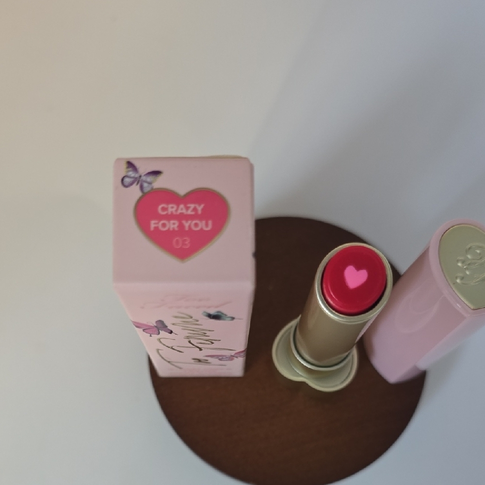 Too Faced Too Femme - Heart Core Lipstick - Crazy For You - Picture 3 of 9